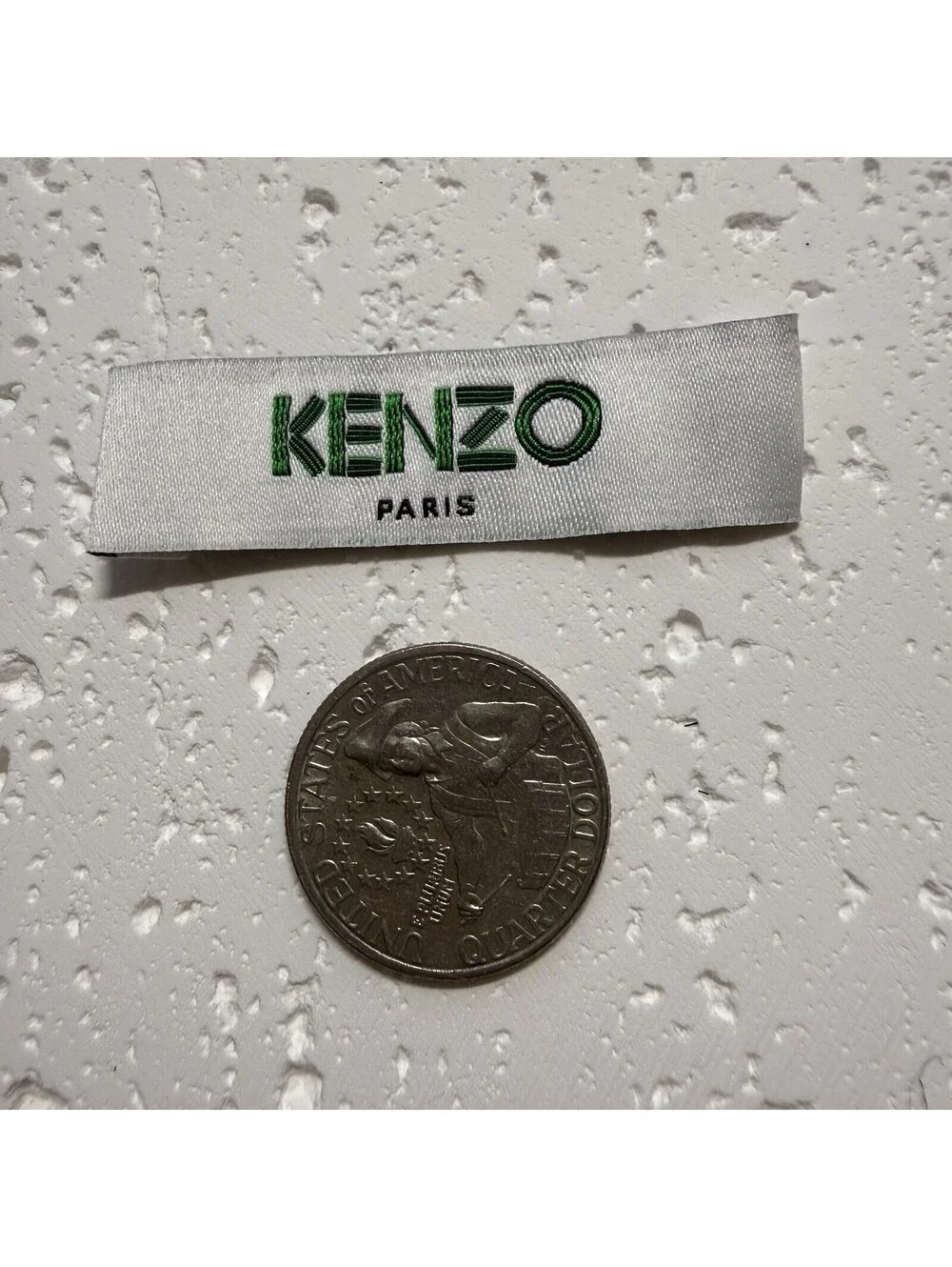 Kenzo 1 Designer Tag LABEL Replacement Sewing Accessories 5.5 X 1.5 cm